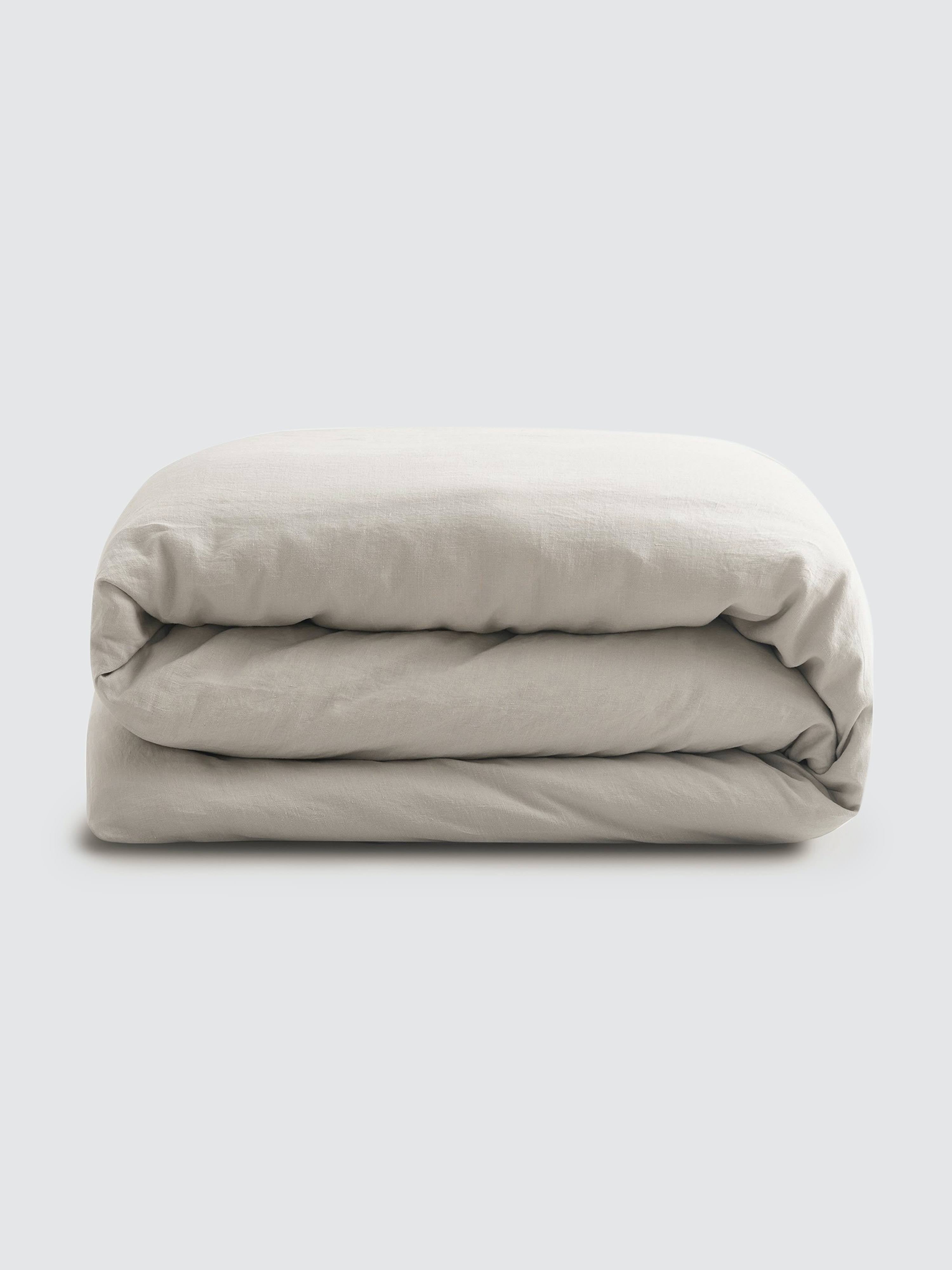California King French Linen Duvet Cover Z32927