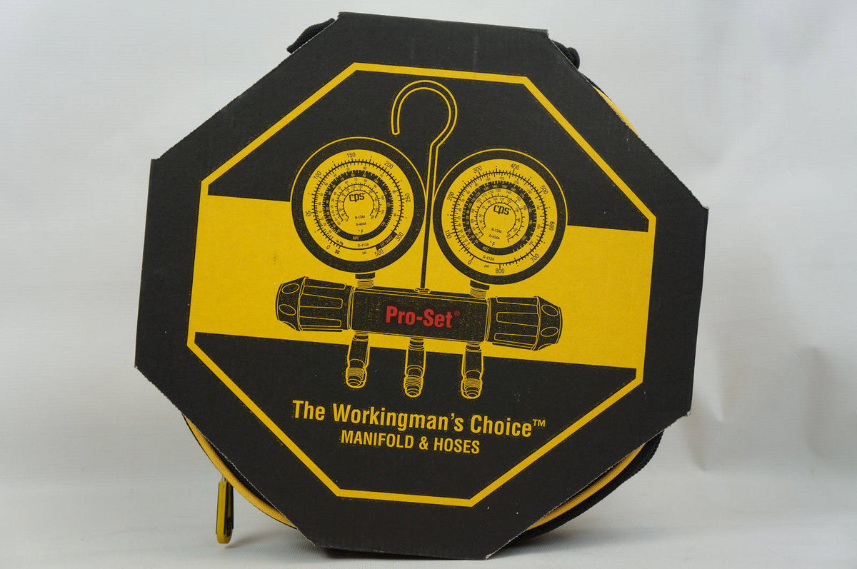 Mechanical Manifold Gauge Set, 2 Valves W7275