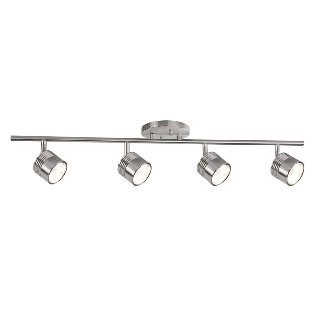 Brushed Nickel LED Fixed Track B59454