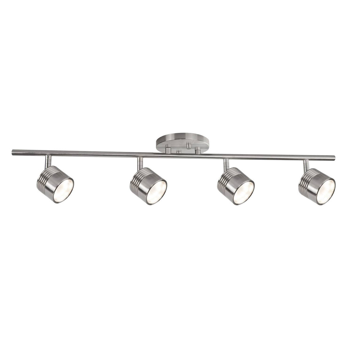 Brushed Nickel LED Fixed Track B59454