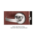 Cylindrical Lock Satin Bronze Clear Coated O69479