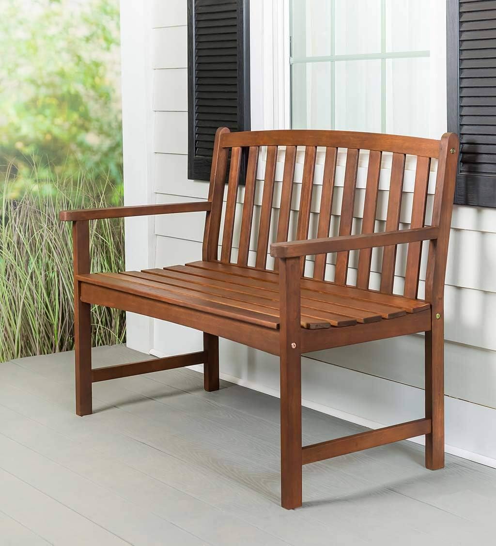 Eucalyptus Wood Garden Bench M226