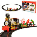 Electric Toy Battery Powered Train Set with Santa Clause and Nutcracker Car M951391