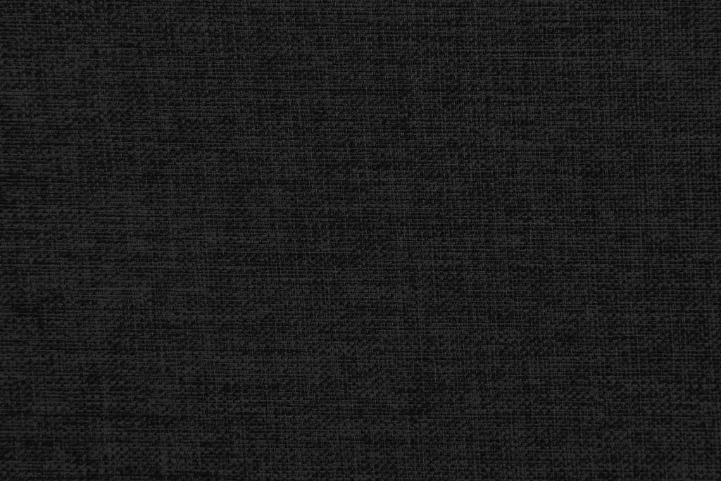 Black Polyfiber Convertible Sofa Couch Bed with Wooden Legs H54137