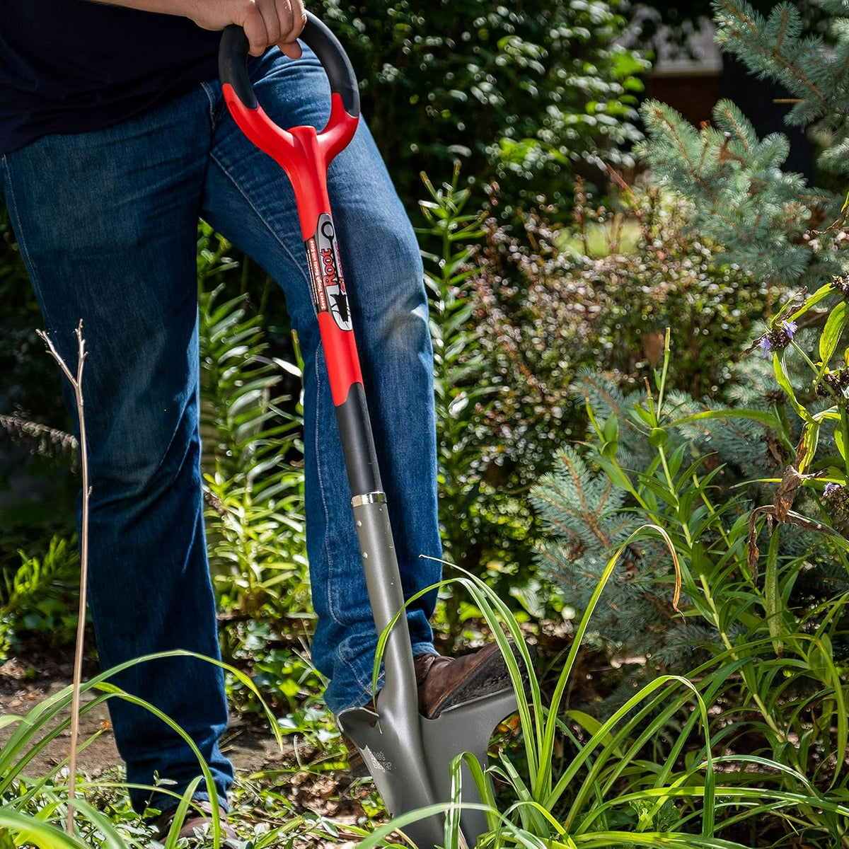 Red Pack of 2 Root Slayer Shovel N4914