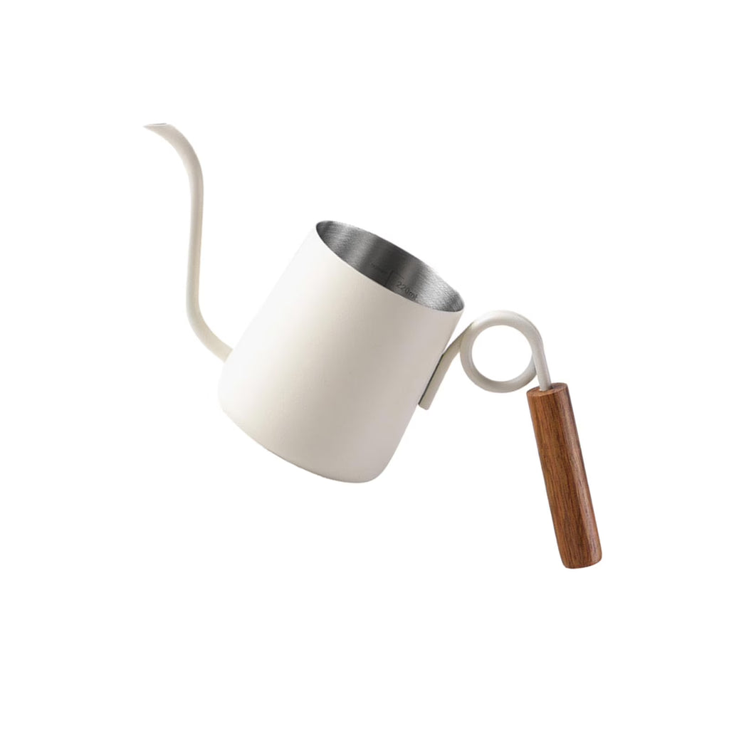 Beige Gooseneck Pour Over Coffee Kettle 250ml M6198
