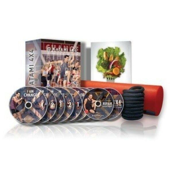 10 DVDs Exercise Set with Stretch Rope and Foam Roller B27117
