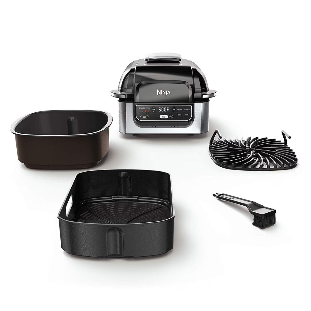5in1 Indoor Grill with 4Quart Air Fryer H652495