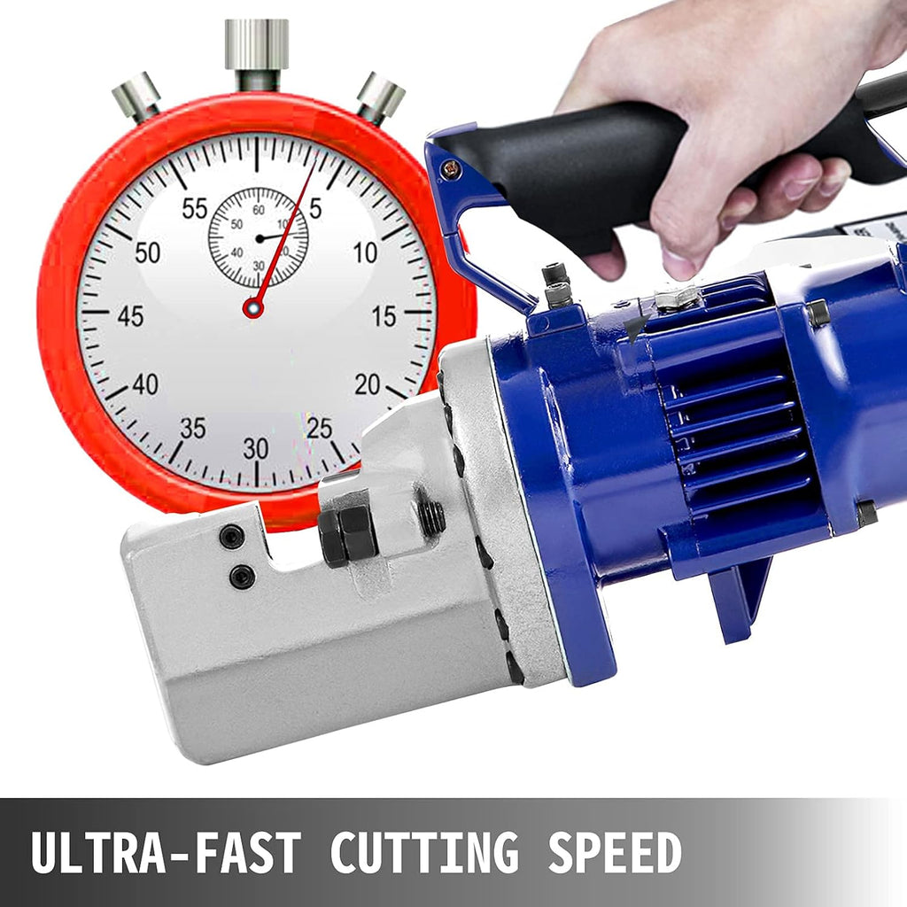 Electric Hydraulic Rebar Cutter with Adjustable Alloy Steel Blade R7850