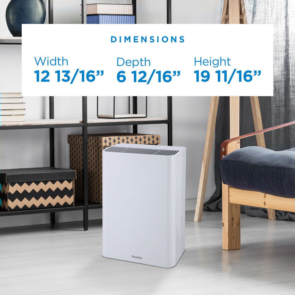 White True HEPA Air Purifier D367