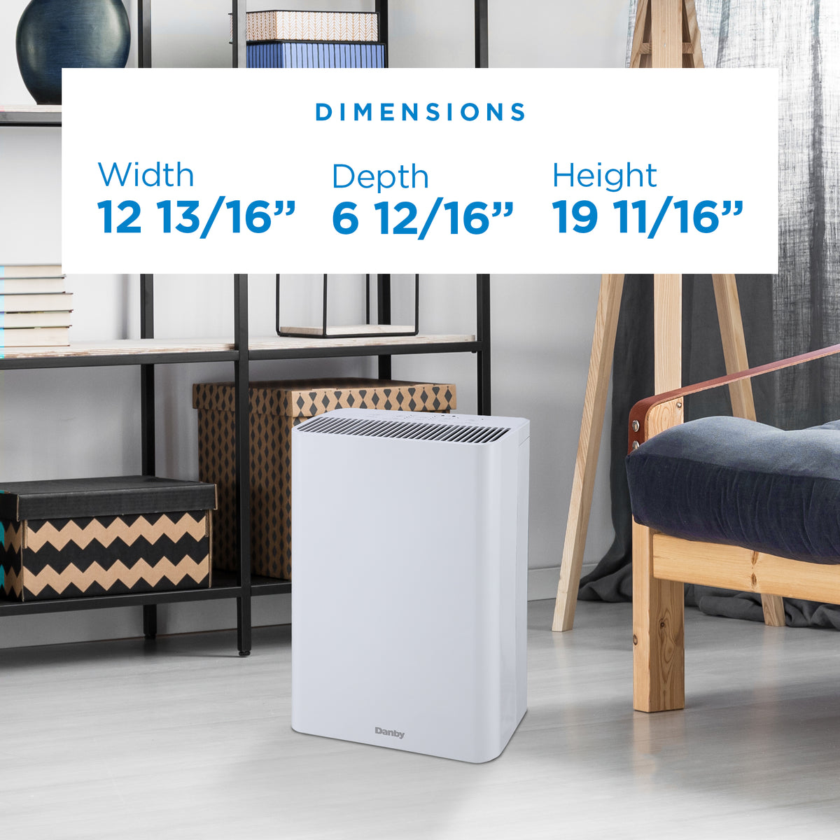 White True HEPA Air Purifier D367