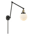 Black Antique Brass Swing Arm Light C3456