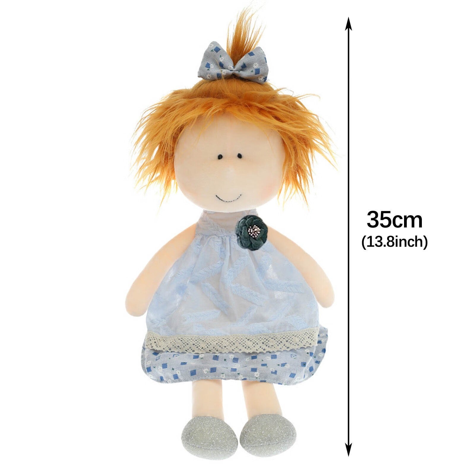 Purple Handmade Rag Dolls 14 Inch S9288