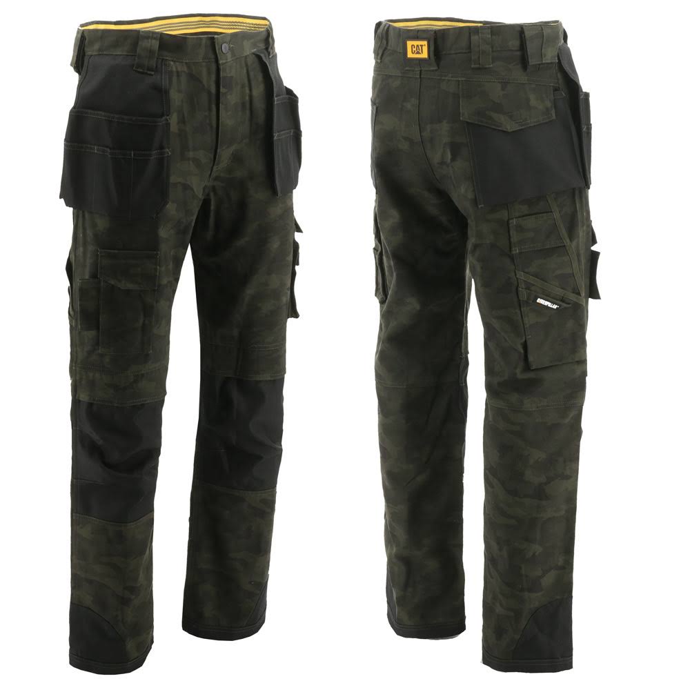 Army Moss Men's Pants, Size 32/32 T440793