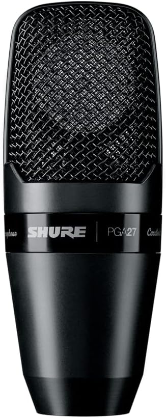 Large-Diaphragm Cardioid Condenser Microphone with Shock-Mount and Carrying Case D125834