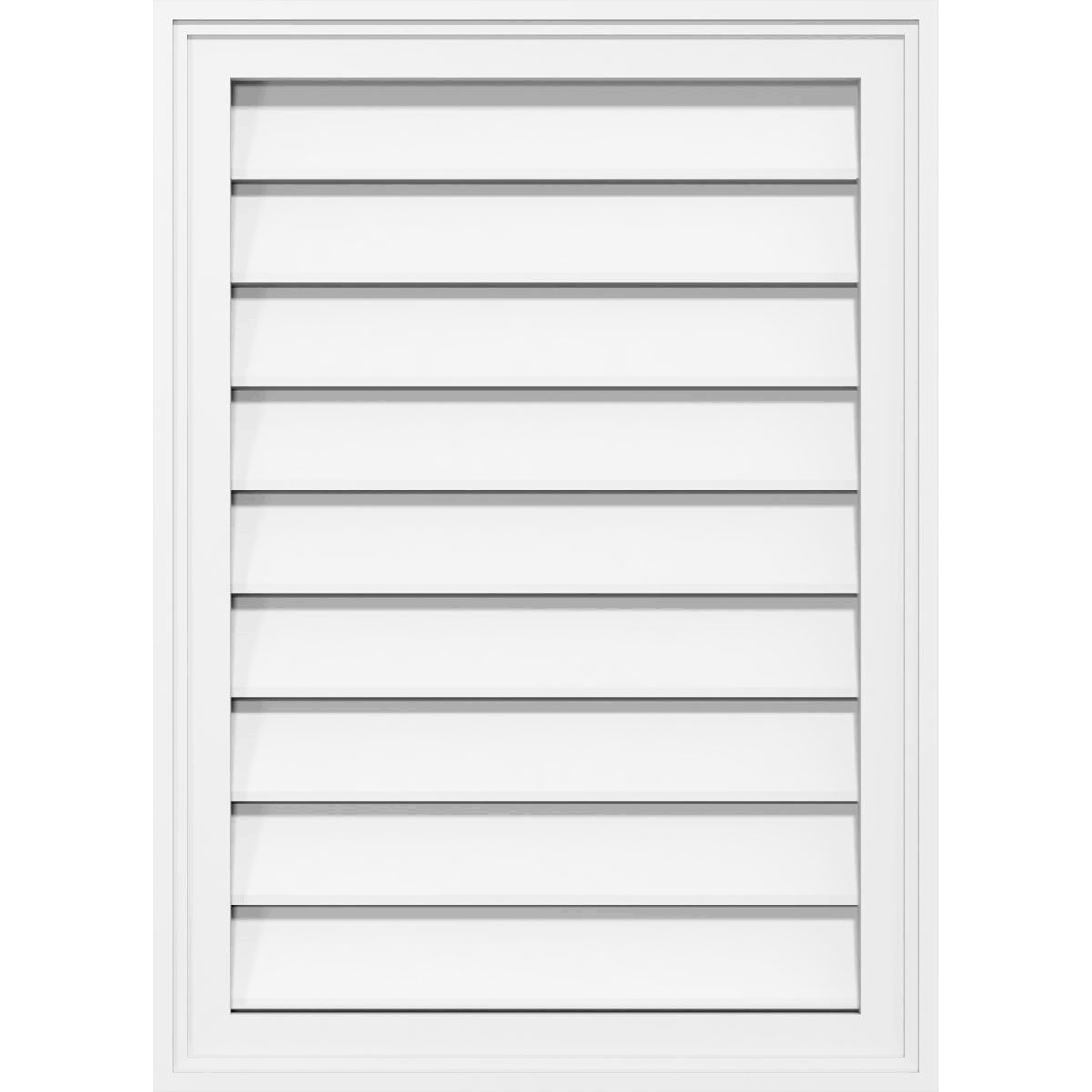 PVC Gable Vent D1743