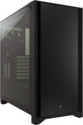 White Tempered Glass Mid-Tower ATX PC Case A654