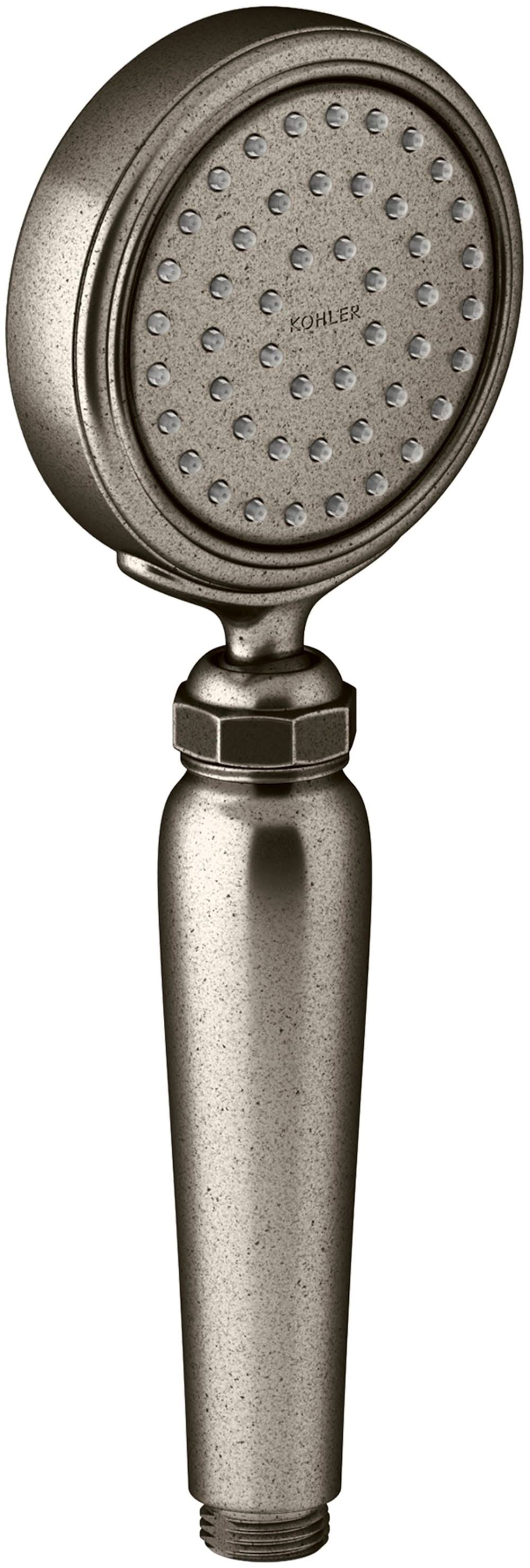 Vintage Nickel Single-Function Handshower N485591