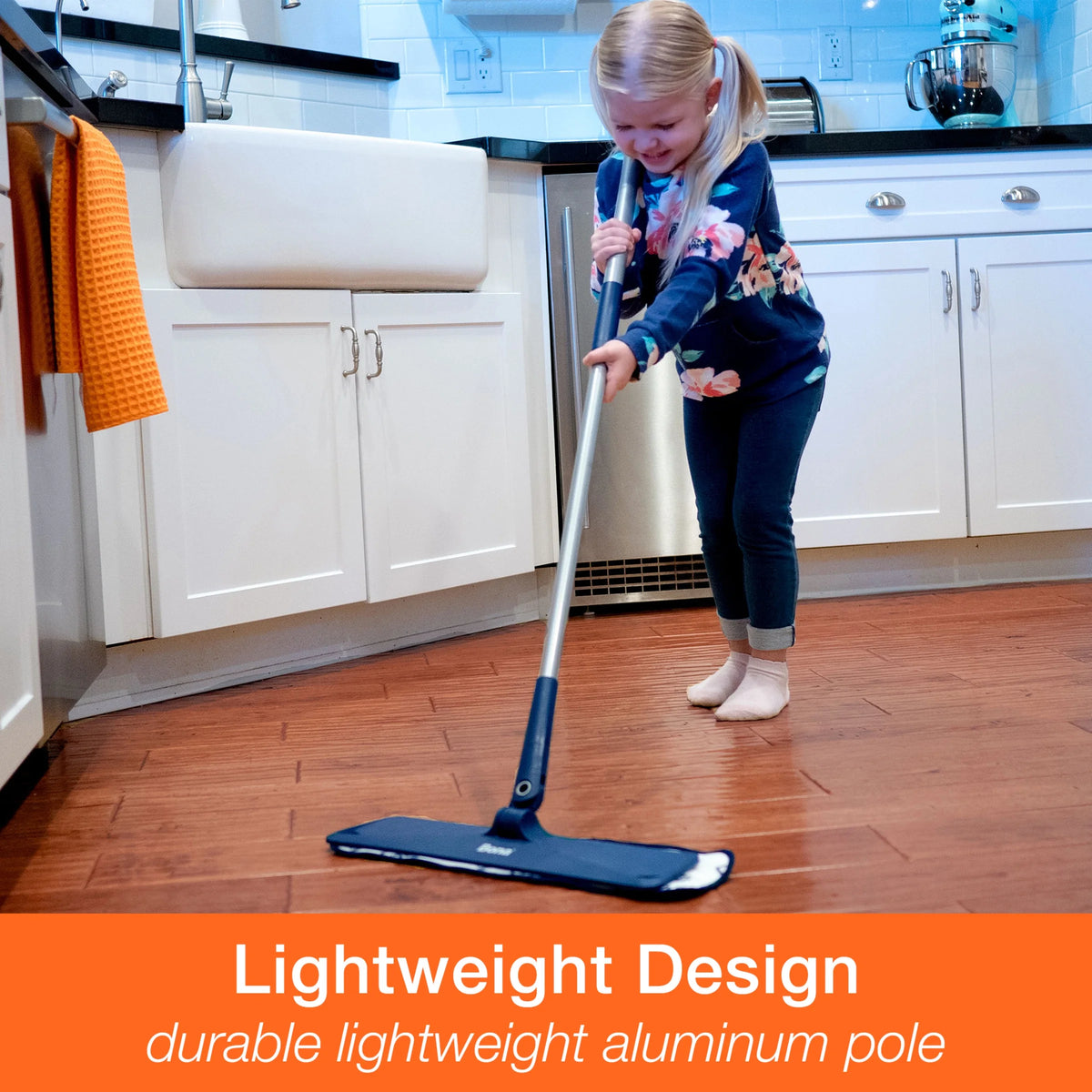 Microfiber Mop with Washable Cleaning Pad I20823