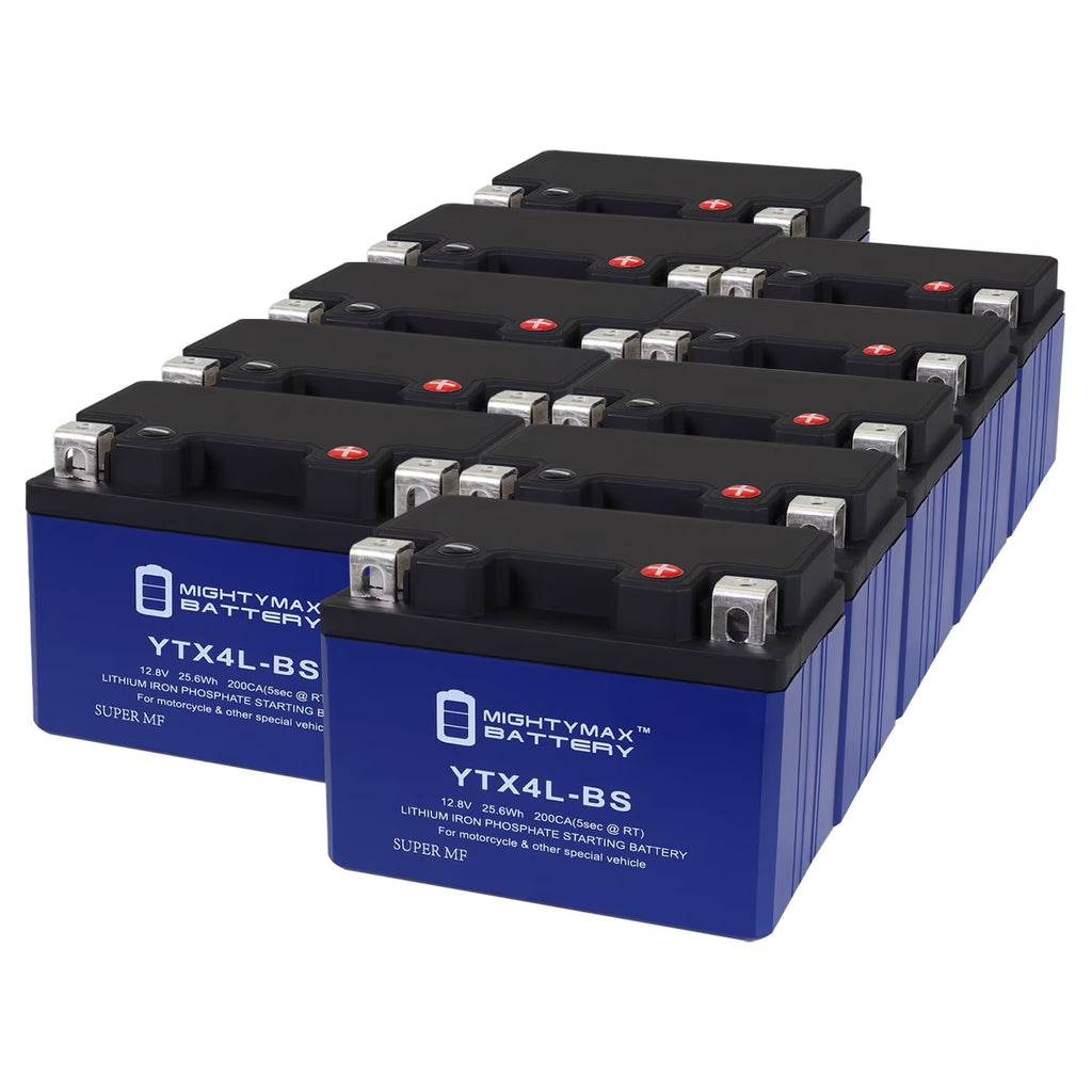 10 Pack Lithium Replacement Battery J360165