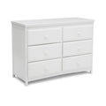 6 Drawer White Dresser I742036