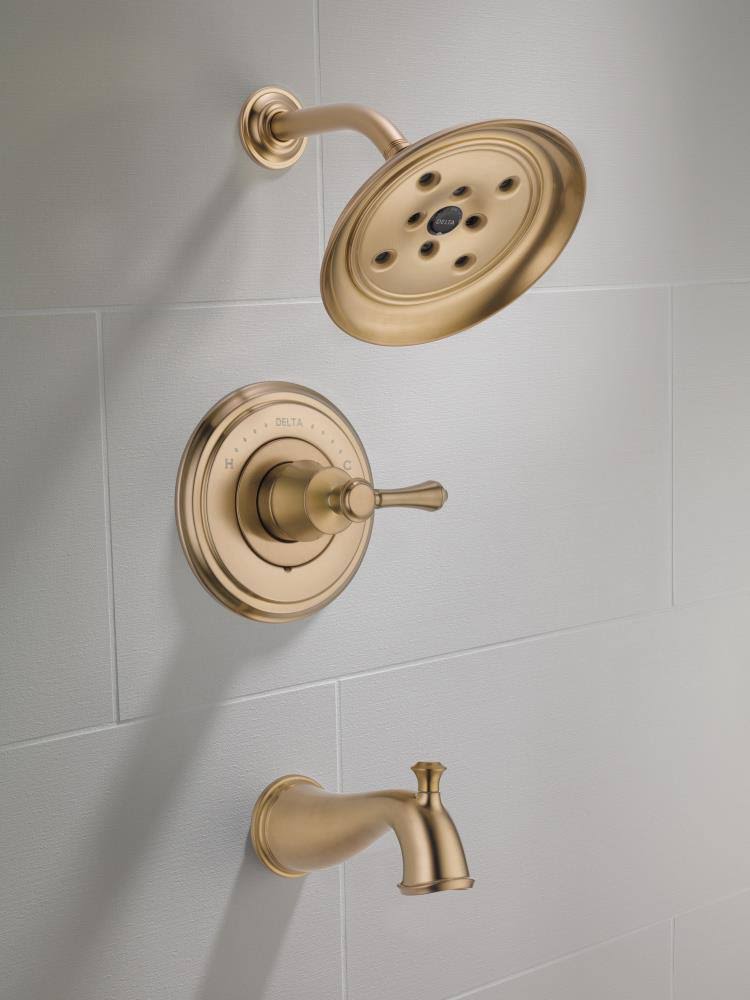 Champagne Bronze Tub and Shower Trim T3730