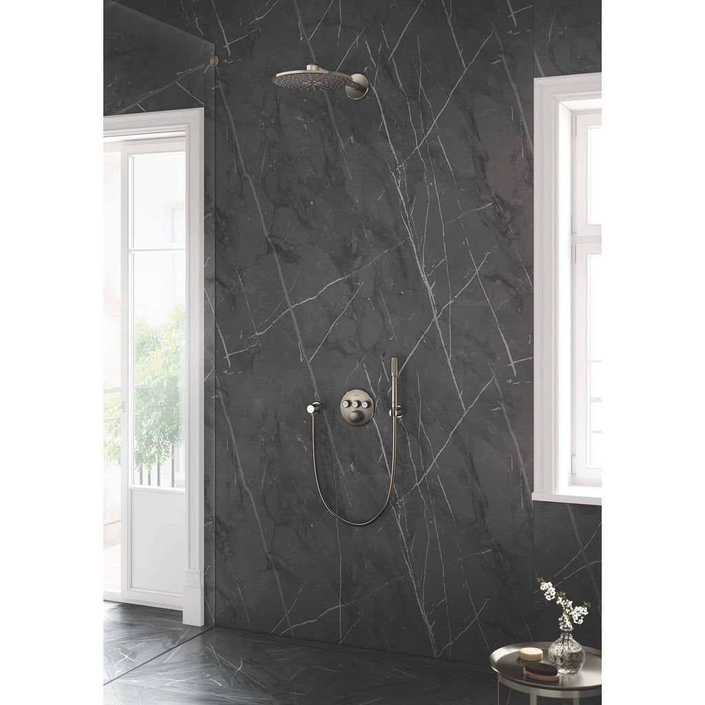 Brushed Nickel Wall Union X9250