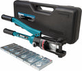 Hand Operated Hydraulic Crimping Tool 12 AWG-2/0 AWG with 9 Pairs of Dies X5899