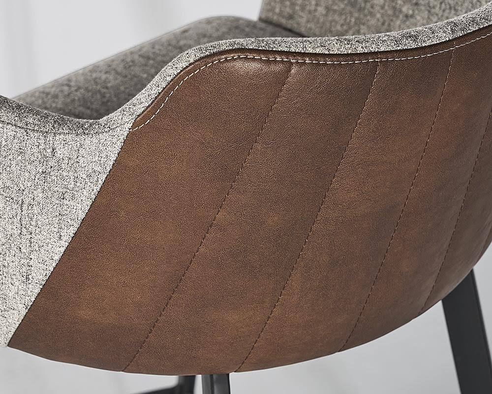 November Grey Counter Stool O754