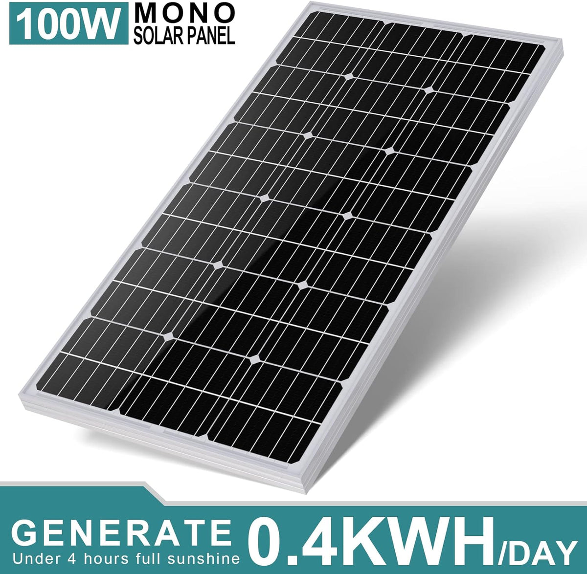 100 Watt 12 Volt Monocrystalline Solar Panel N36771