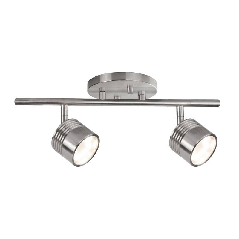 Brushed Nickel LED Fixed Track B59454