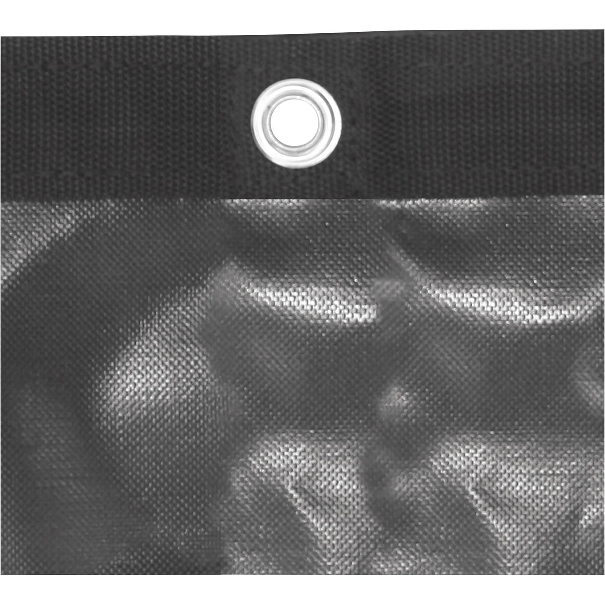 Vinyl Replacement Tarp, 7 x 18 ft., Black J92066