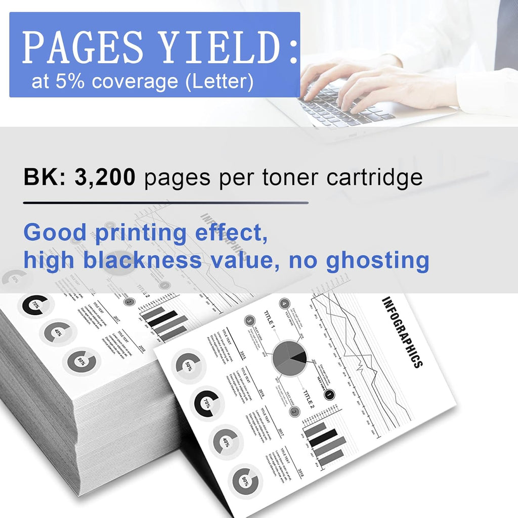 Black Toner Cartridge for Lexmark Printer I244