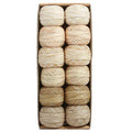 Beige Pearl Cotton Ball Size 12 109yd I736