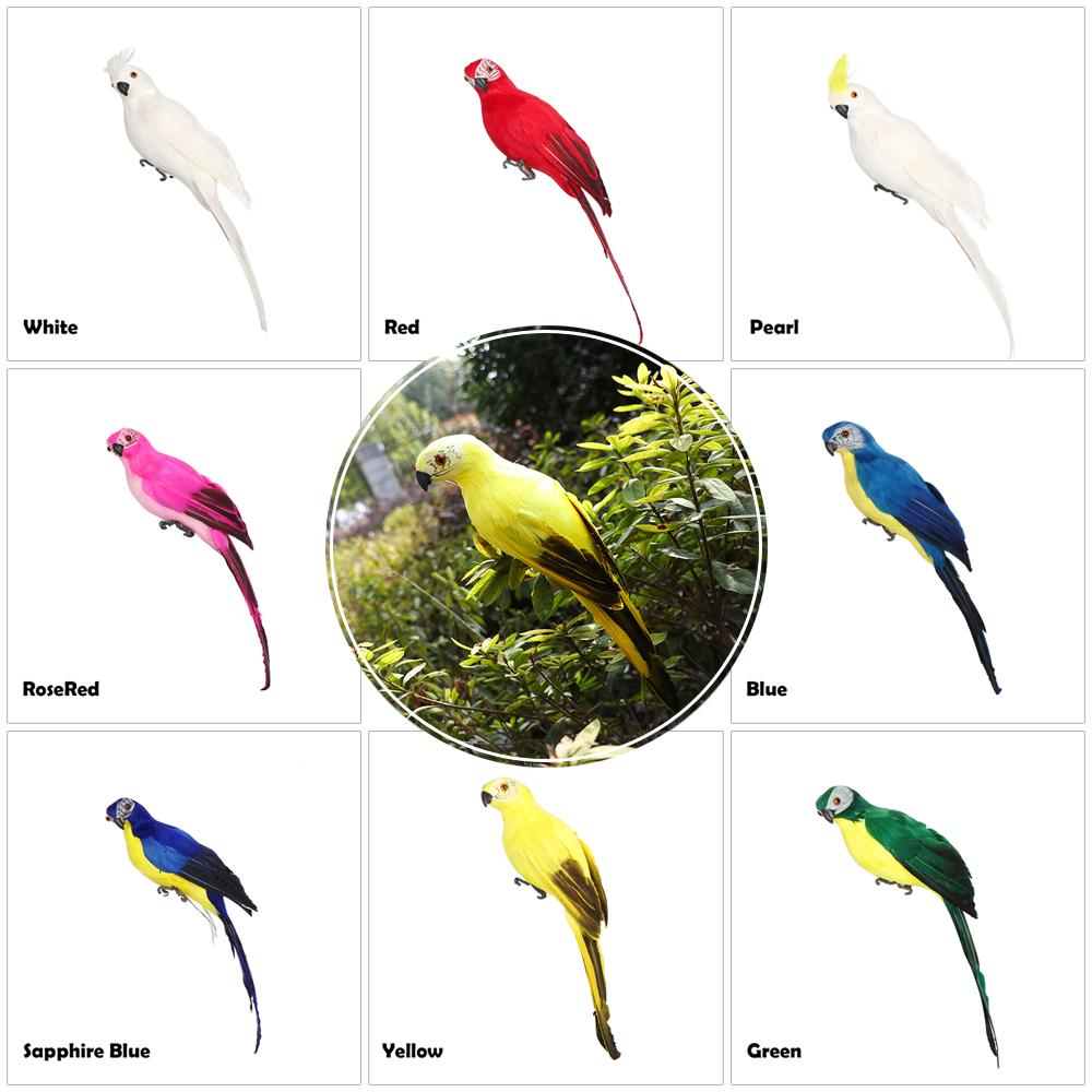 RED 35CM Parrot Figurine H63167