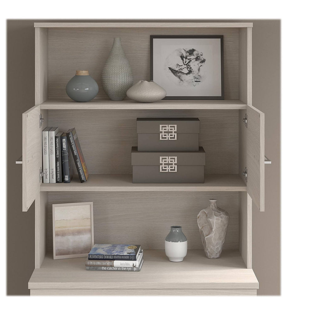 36W Tall Storage Cabinet with Doors and Shelves S54169