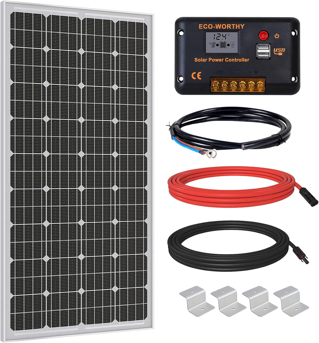 100 Watt 12 Volt Monocrystalline Solar Panel N36771