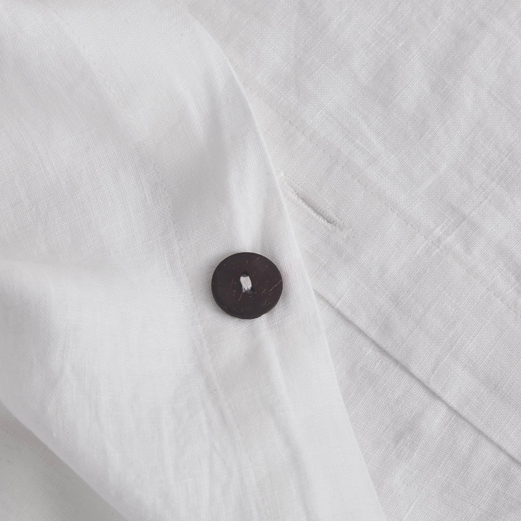 California King French Linen Duvet Cover Z32927