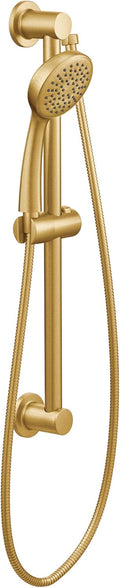 Chrome Handheld Shower with 24-Inch Slide Bar and 59-Inch Hose U59073