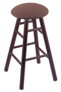 Dark Cherry 36x22 Oak Extra Tall Bar Stool with Axis Willow Seat I879227