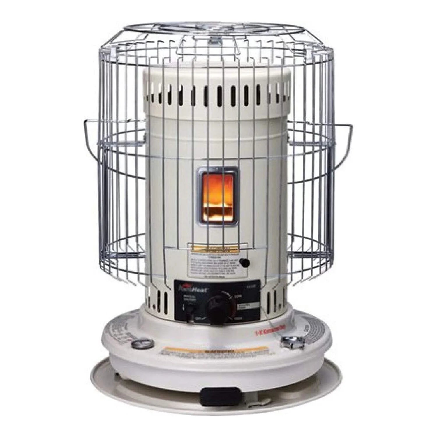 White Portable Convection Kerosene Heater, 23,500 BTU (Used) G634