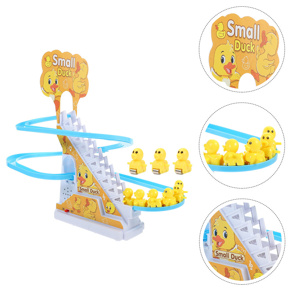 Stair Climbing Toy Roller Coaster 4 Sets Slide Childrens Toys G819