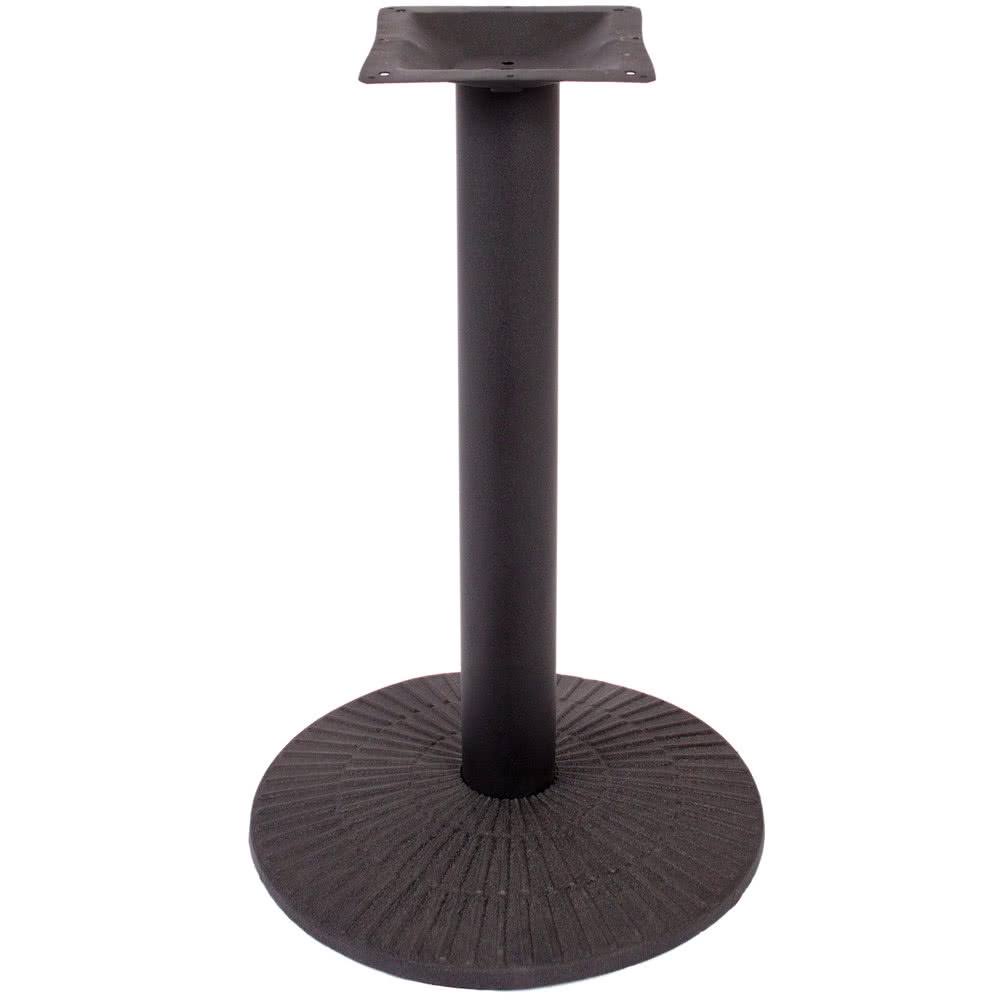 Sand Black Bar Height Table Base P4490