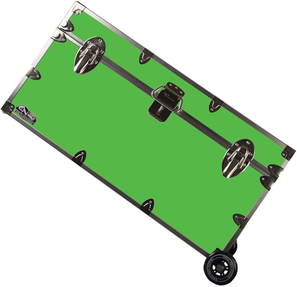 Hot Pink 32 x 18 x 16.5 Inches Lockable Trunk with Wheels I3291