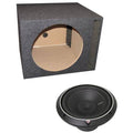 12 Inch 800 Watt 2-Ohm Car Audio Subwoofer with Sub Box M40903