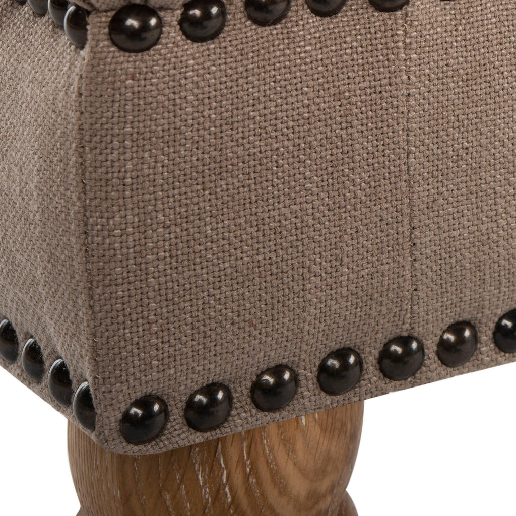 Tufted Bench, Taupe L4200