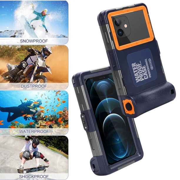 Waterproof Protective Case for Phones Up to 6.9 Inch J33743