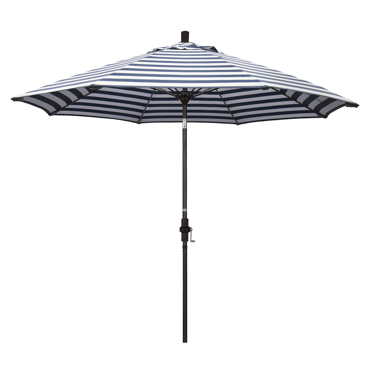 9 ft. Fiberglass Tilt Olefin Market Umbrella D8008