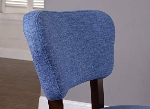 Blue Round Seat Accent Chair P945802
