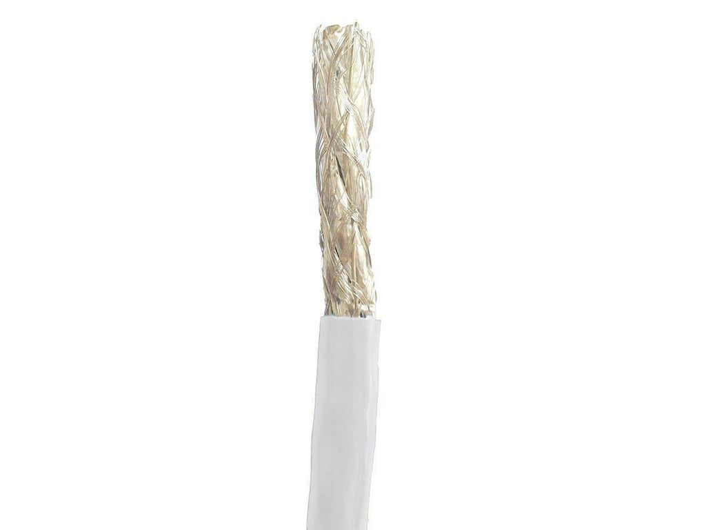 Cat8 Network Cable 1000 Feet White 22AWG S/FTP Solid Pure Bare Copper S247652